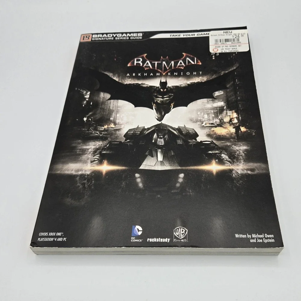 Bradygames‎ Batman Arkham Knight Signature Series Guide Strategy EUC